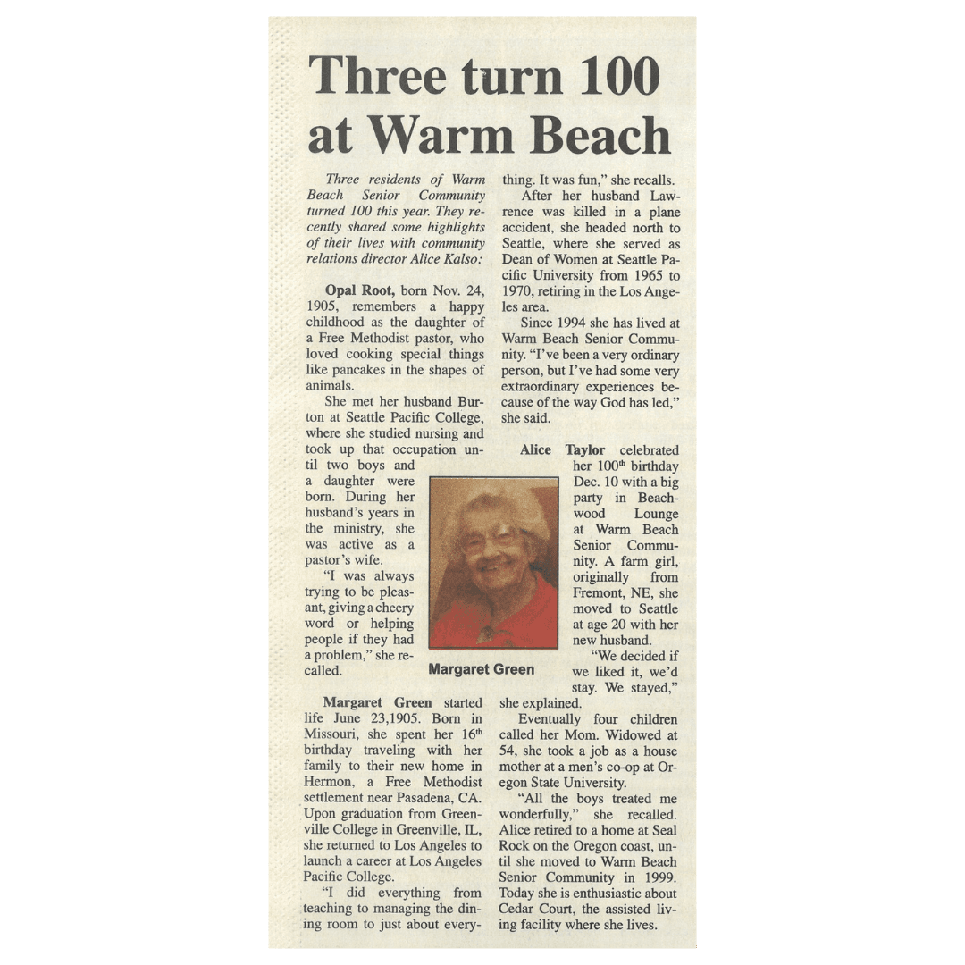 Memory Care Dedication