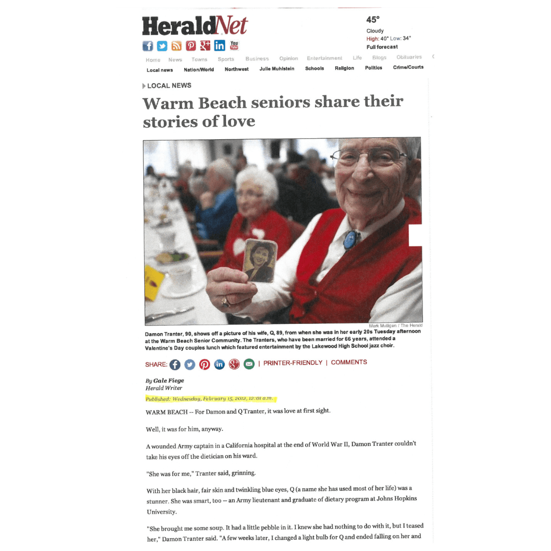 Inspiring Resident Stories