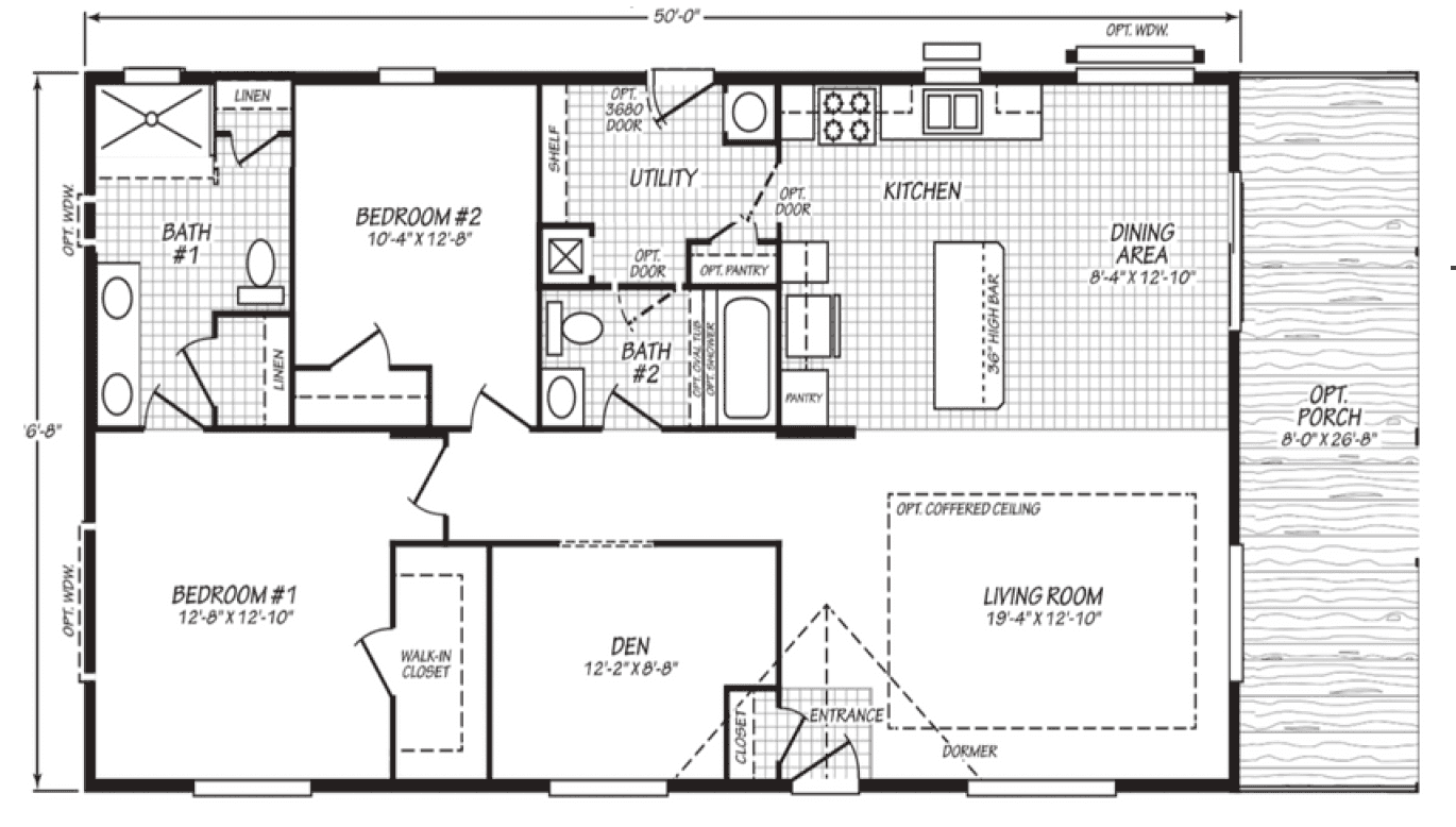 Village Estates #48 Floor Plan